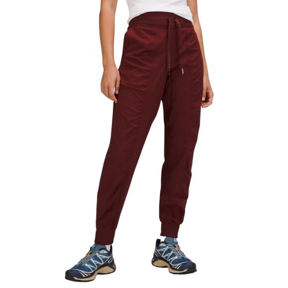 lululemon athletica Pants - Lululemon Dance Studio Jogger Pant in Red Garnet Size 12 NWT